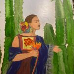 Woman and Cactus